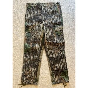 New Realtree Scent-Lok Camouflage Cargo Camo Hunting Pants Men L (40x33) USA